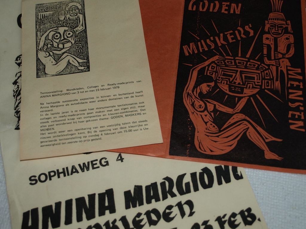ANINA MARGIONO  – Collage – Autrefois valse – Gesigneerd & ingelijst - 1979 kopen? Bied vanaf 1!