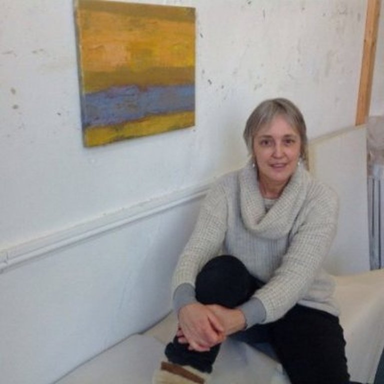 Thea Figee - Abstract, monotype (mooi ingelijst) kopen? Bied vanaf 45!