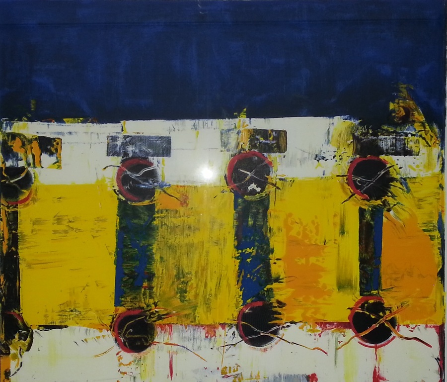 Prachtige zeefdruk 64/100, Willem van Scheindel, gesigneerd kopen? Bied vanaf 95!