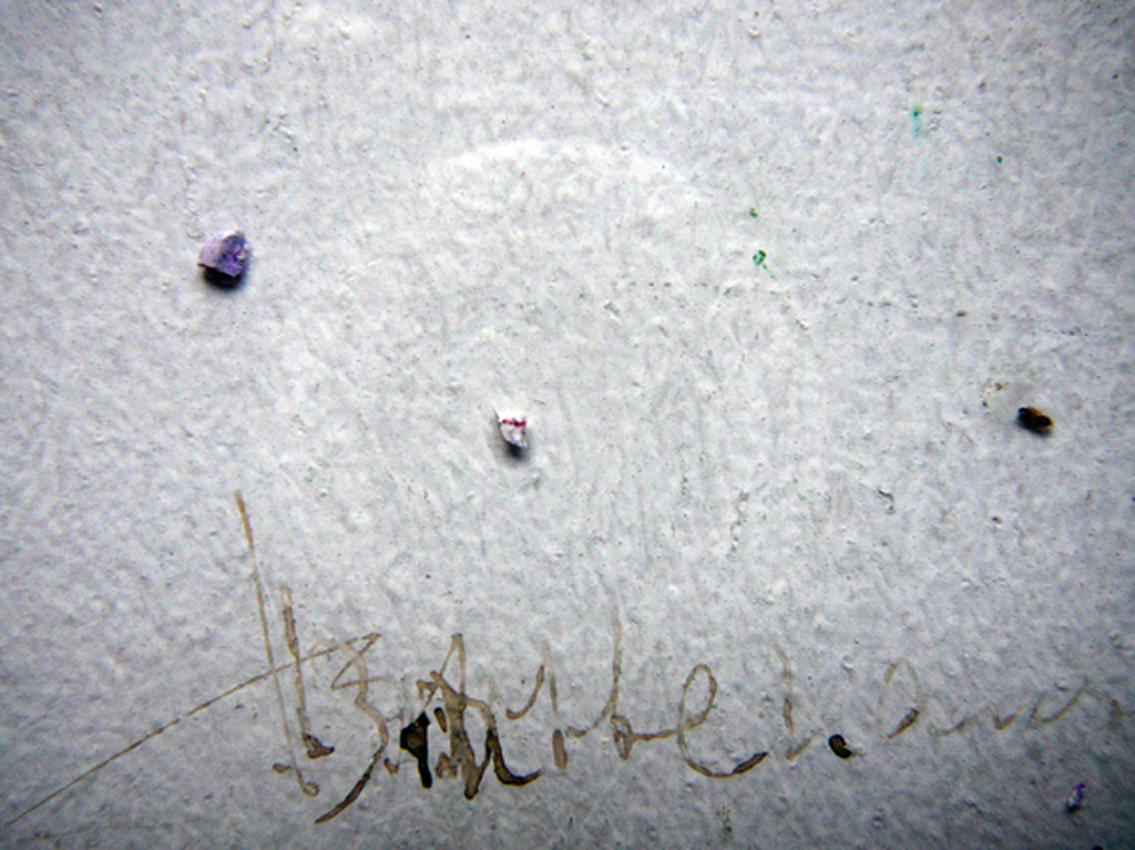 'Blauwe Violieren' -olieverf, onleesbaar gesigneerd- kopen? Bied vanaf 60!