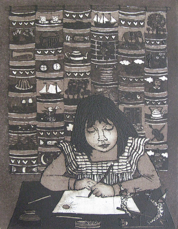 Laetitia de Haas - MASJA - kleurets/aquatint kopen? Bied vanaf 1!