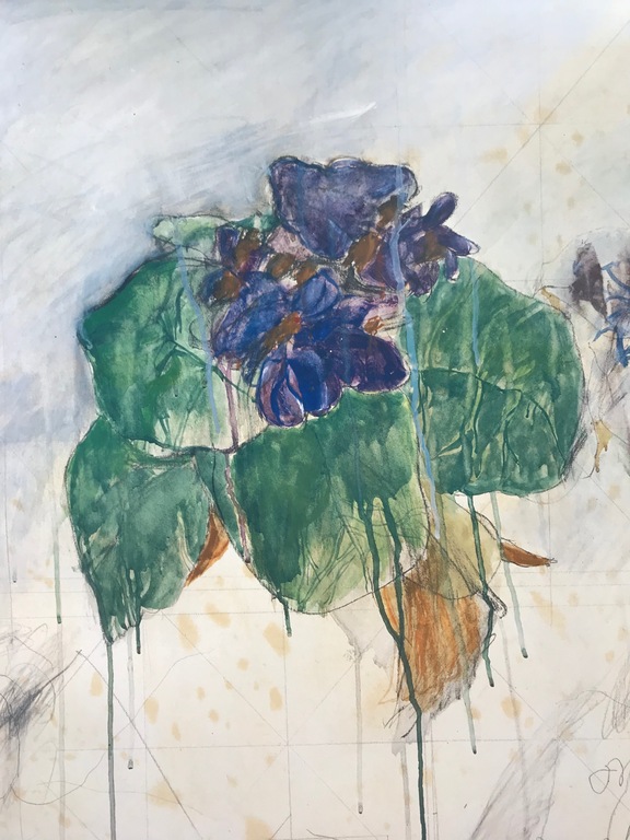 Bruno Bruni - Kleurenlitho - 'Fiore' - Gesigneerd kopen? Bied vanaf 1!