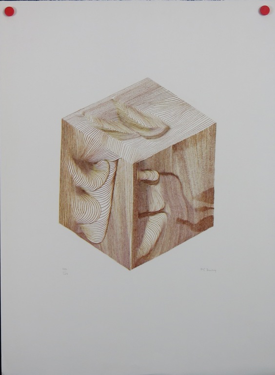 Pol Bury: Litho, Z.T. (kubus) kopen? Bied vanaf 70!