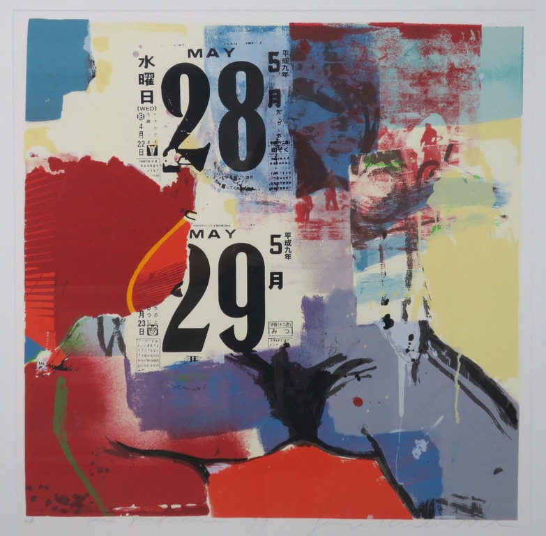 George Heidweiller: Zeefdruk, Mayday - Ingelijst kopen? Bied vanaf 60!