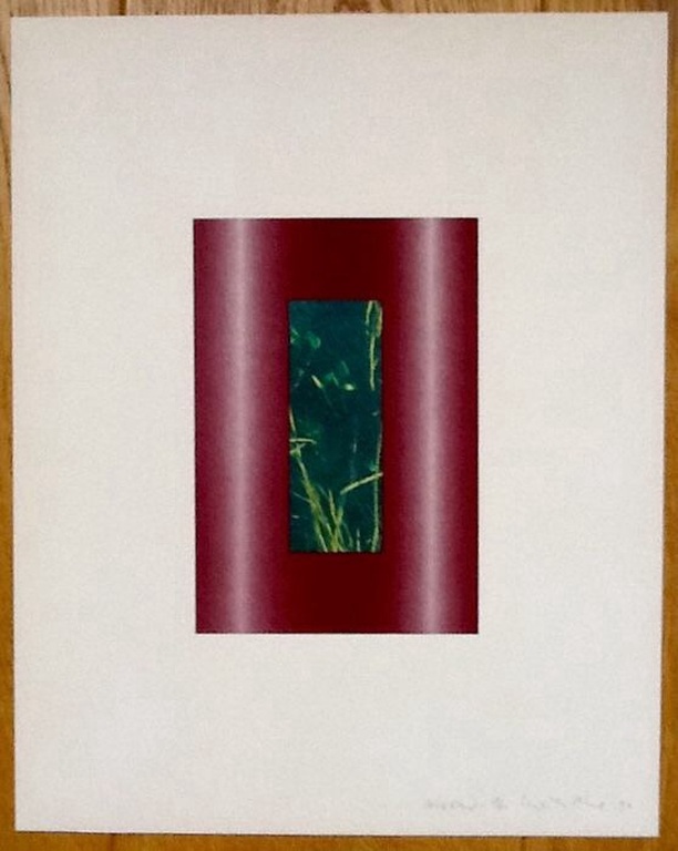 Marian Plug, zeefdruk, Drieblad kopen? Bied vanaf 1!