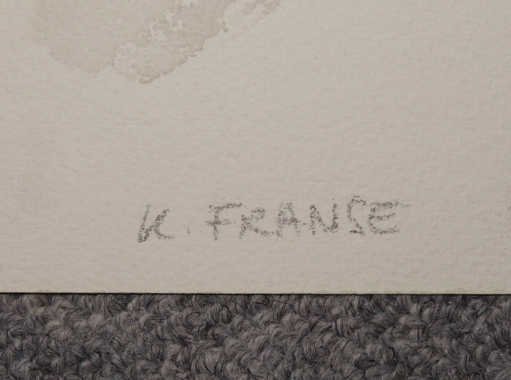 Kees Franse, Aquarel, Portret man, gesigneerd kopen? Bied vanaf 75!