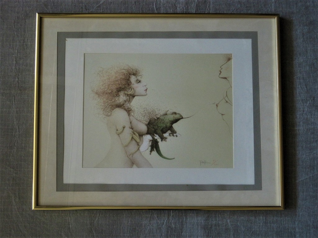 Magisch Realisme van Michael Parkes ! gesigneerde steendruk nr 85 van 200  kopen? Bied vanaf 1!