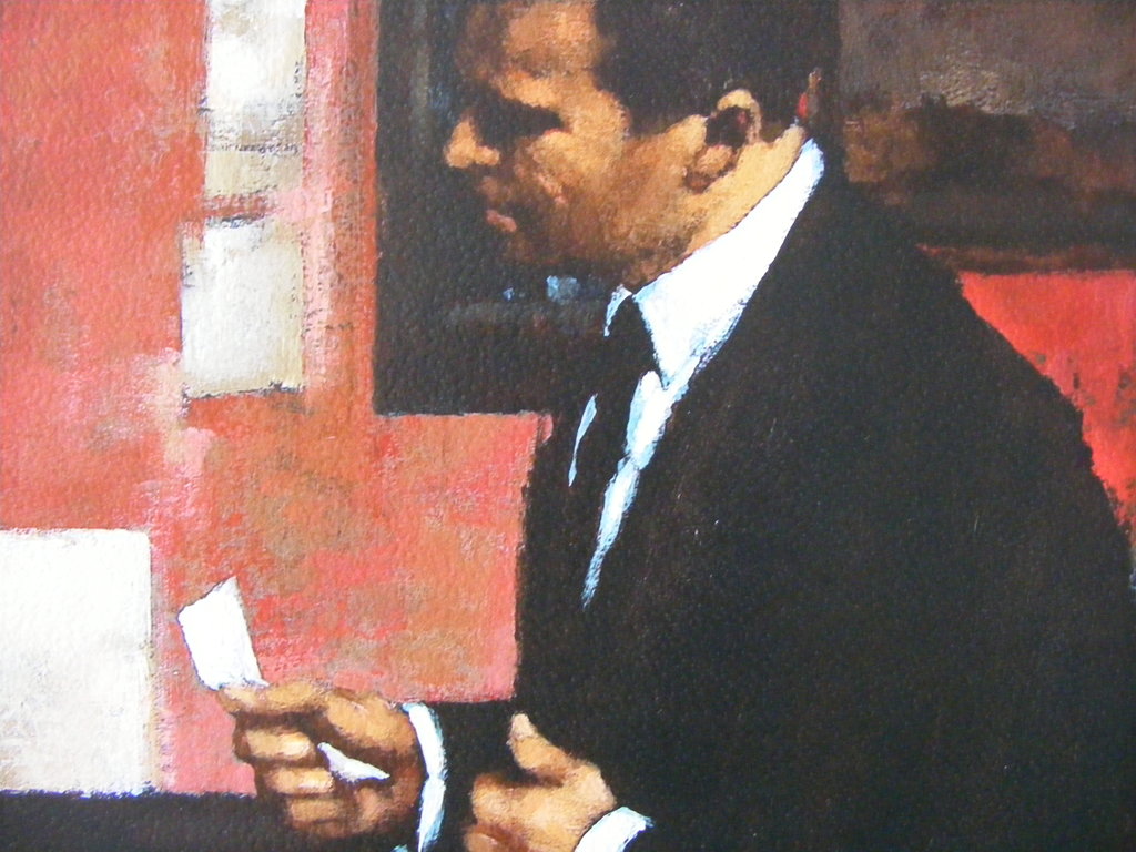 John Meyer, "The Note", originele giclee, handgesigneerd. kopen? Bied vanaf 80!