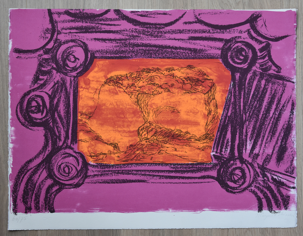 Margriet Thissen # Landschap, ASLA # litho, ca. 1993, mint kopen? Bied vanaf 1!