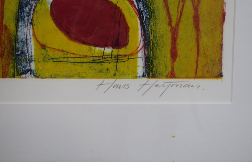 Hans Heijman: Kleurets, On the road - Ingelijst kopen? Bied vanaf 20!