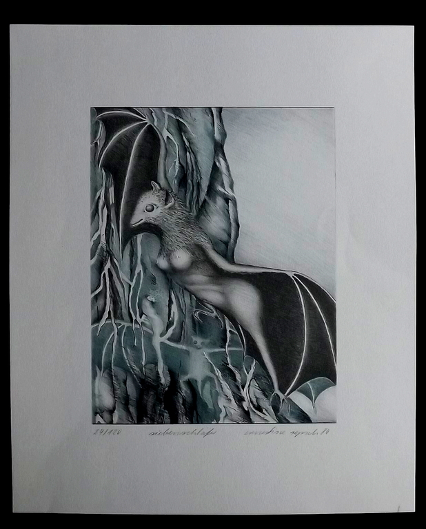 Ernestine Repsch - litho uit 1980 - zeldzaam kopen? Bied vanaf 1!