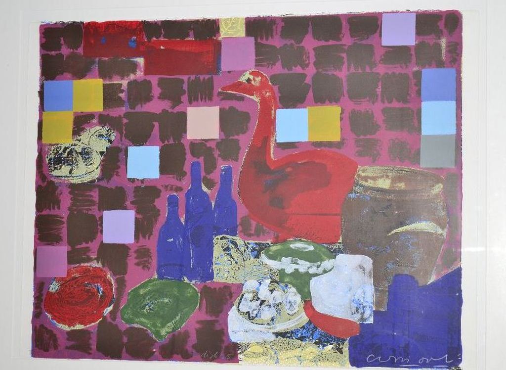 Cees Dolk: Zeefdruk Dish kopen? Bied vanaf 1!