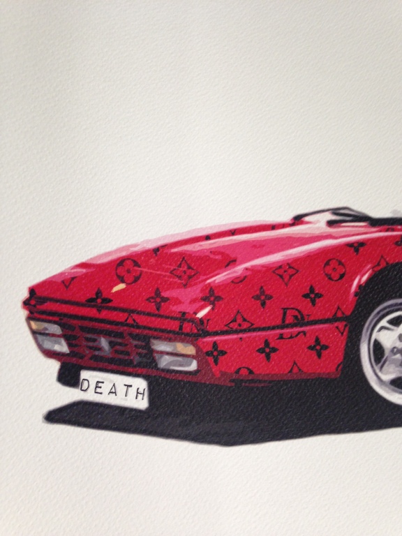 Ferrari zeefdruk, 2013, genummerd en gesigneerd, incl. echtheidscertificaat kopen? Bied vanaf 35!