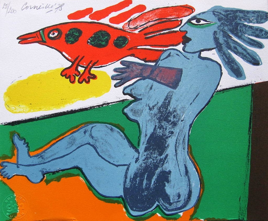 -:||:- Corneille, Guillaume - Litho -:||:- verkocht voor € 121!