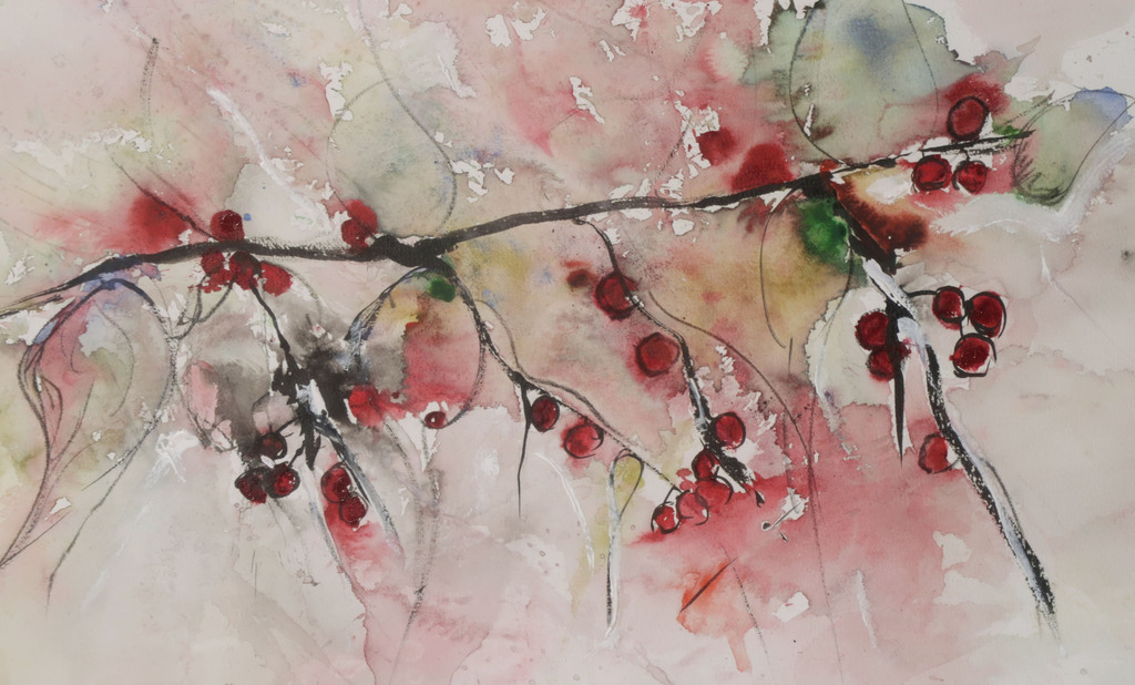 Antonio Poioumen: Aquarel en Acryl, Geluk - Ingelijst kopen? Bied vanaf 80!