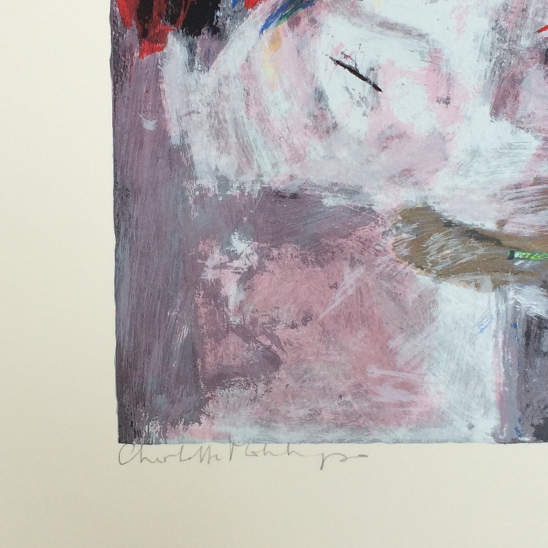 Charlotte Molenkamp, zeefdruk , titel " Gezicht " kopen? Bied vanaf 50!