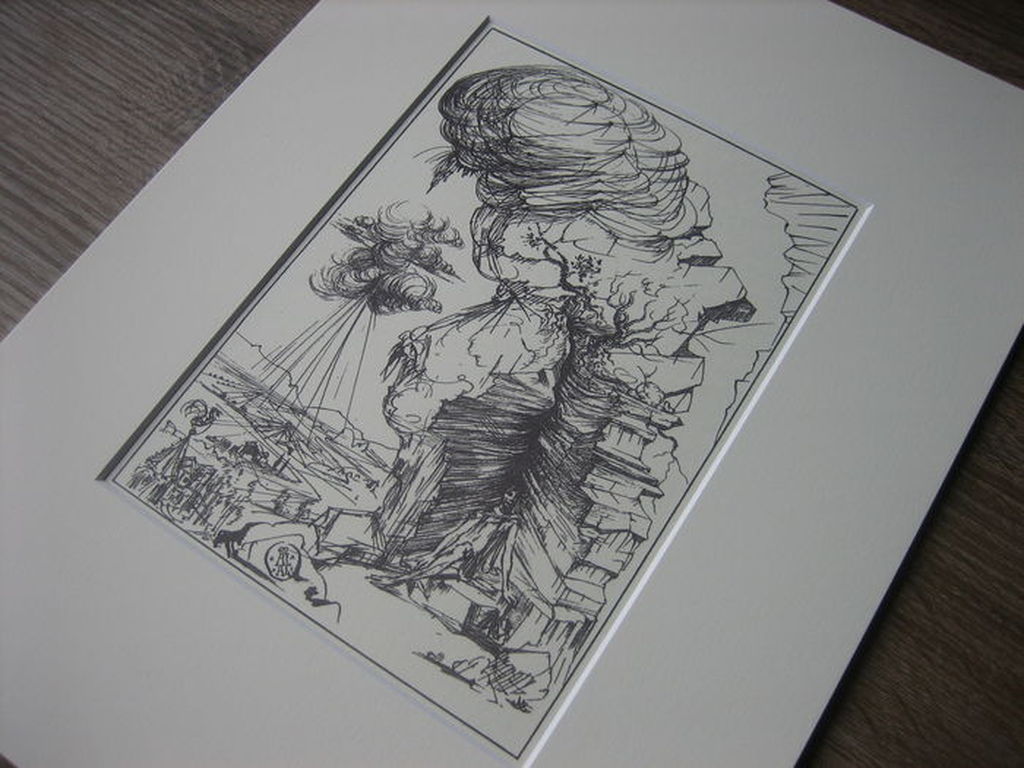 Salvador Dali (1904-1989) - Rock of Davos - Lithografie - Oplage 2500 ex. - 1944 kopen? Bied vanaf 1!