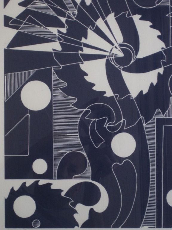 Fundamentele Kunst van Guido Lippens (1939-)  - Grote gesigneerde Litho 19/25 kopen? Bied vanaf 1!