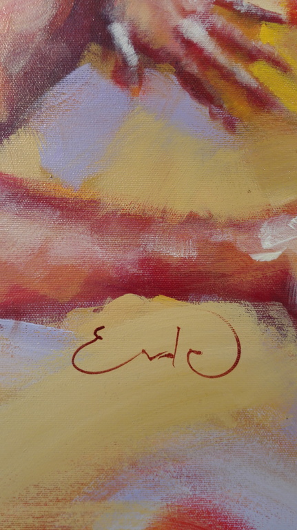 Renate Erde, origineel schilderij op linnen. kopen? Bied vanaf 200!