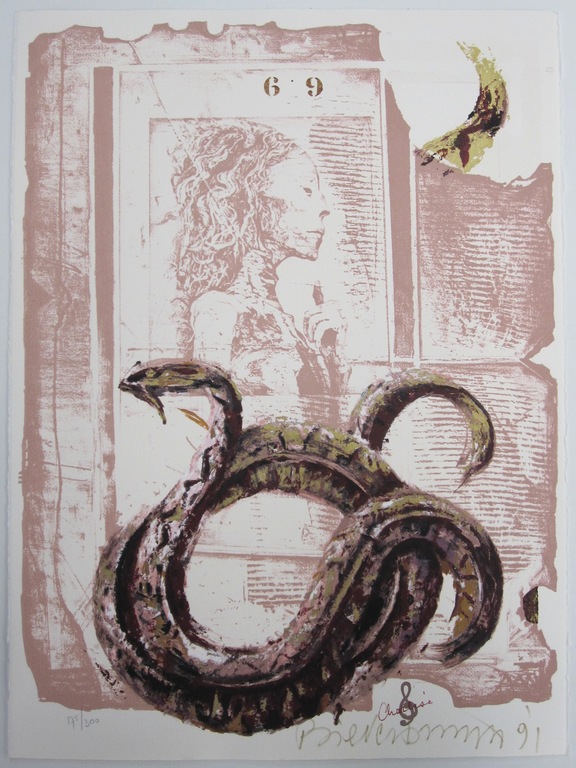 Gertie en Charlize Bierenbroodspot, Zeefdruk, ''Ik dacht aan Afrika'' kopen? Bied vanaf 25!