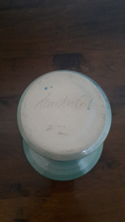 Set Keramiek met decoratie in de kleur zeegroen - Töpferei Zöller GMBH, Dld. kopen? Bied vanaf 15!