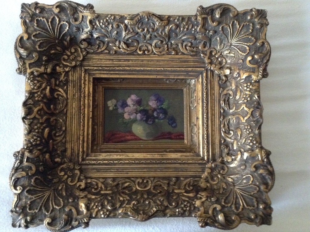 Leuk bloem stilleven in de tra.nt van Tilly Moes verkocht voor € 60!