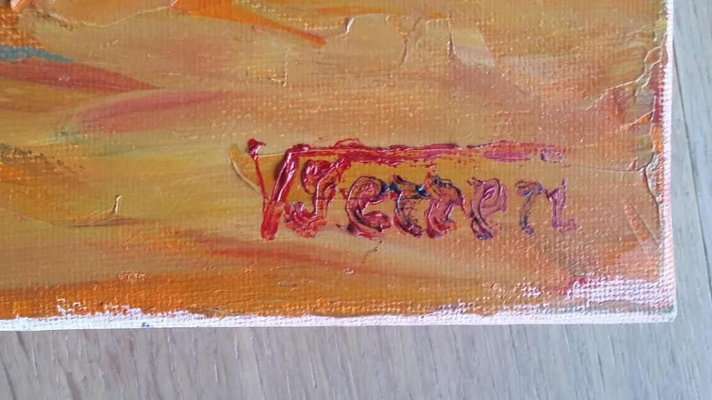 Victor Ferreri - olieverf op doek - Paysages des Alpilles kopen? Bied vanaf 50!