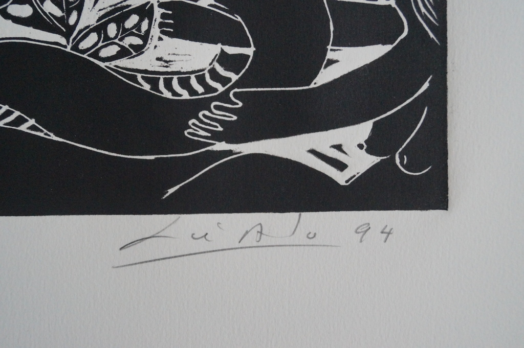 John Lie a Fo - gesigneerde zeefdruk - 30 ex. - 1994 kopen? Bied vanaf 1!
