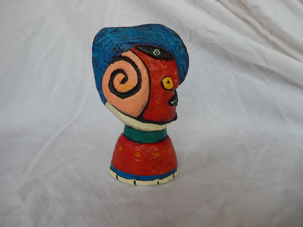 Clemens Briels Sculpture/Flessenstop Gesigneerd kopen? Bied vanaf 21!