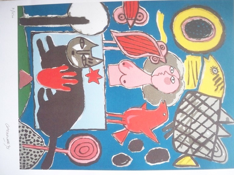 Corneille zeefdruk 5/250 kopen? Bied vanaf 80!