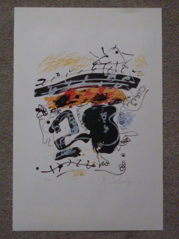 Kees Salentijn - zeefdruk - Abstract kopen? Bied vanaf 45!