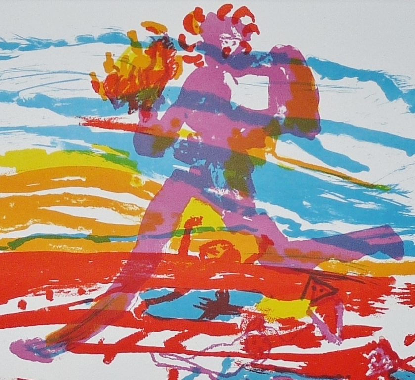 Pieter Defesche, kleurenlitho, zonder titel, 1998, oplage 100stuks kopen? Bied vanaf 50!