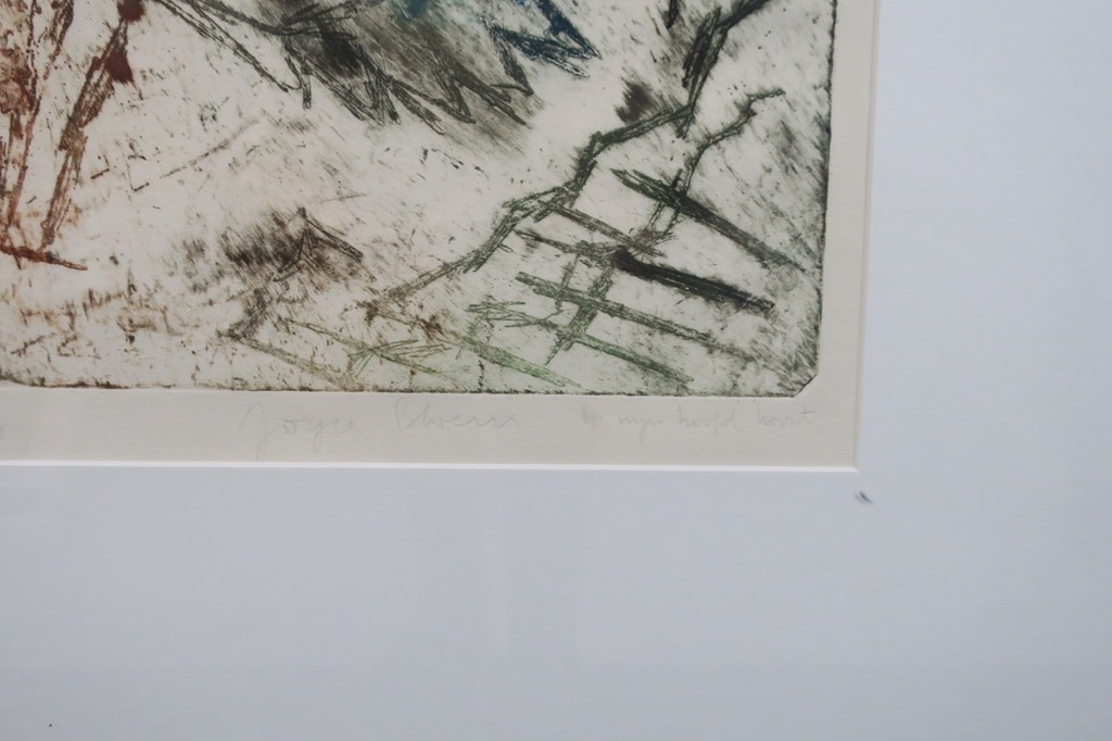 Joyce Bloem: Ets, Mijn hoofd hoort - Ingelijst kopen? Bied vanaf 1!