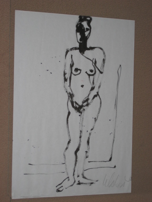 Peter Klashorst (1957). Twee originele tekeningen in stift. kopen? Bied vanaf 69!