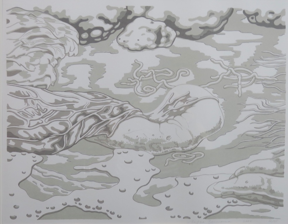 Aafke Bennema: Zeefdruk, Z.T. - Ingelijst kopen? Bied vanaf 1!