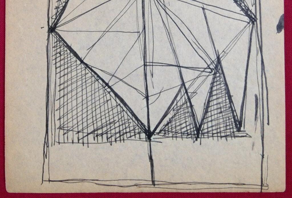 Siep van den Berg, Originele gedateerde inkt tekening uit 1956 kopen? Bied vanaf 38!