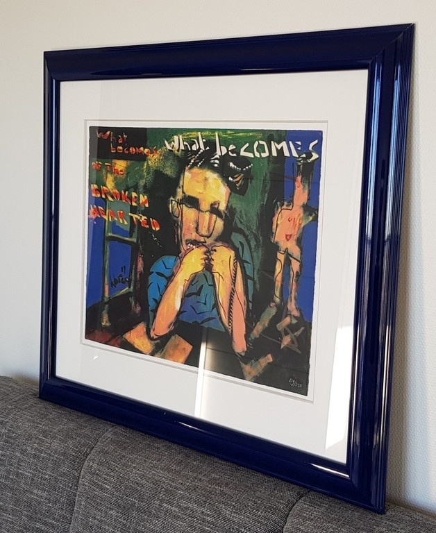 Herman Brood: zeefdruk, What becomes of the broken hearted kopen? Bied vanaf 300!