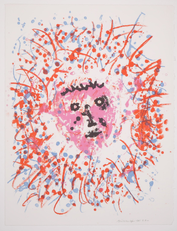 Jef Diederen: Litho, Mooi hoofd kopen? Bied vanaf 1!