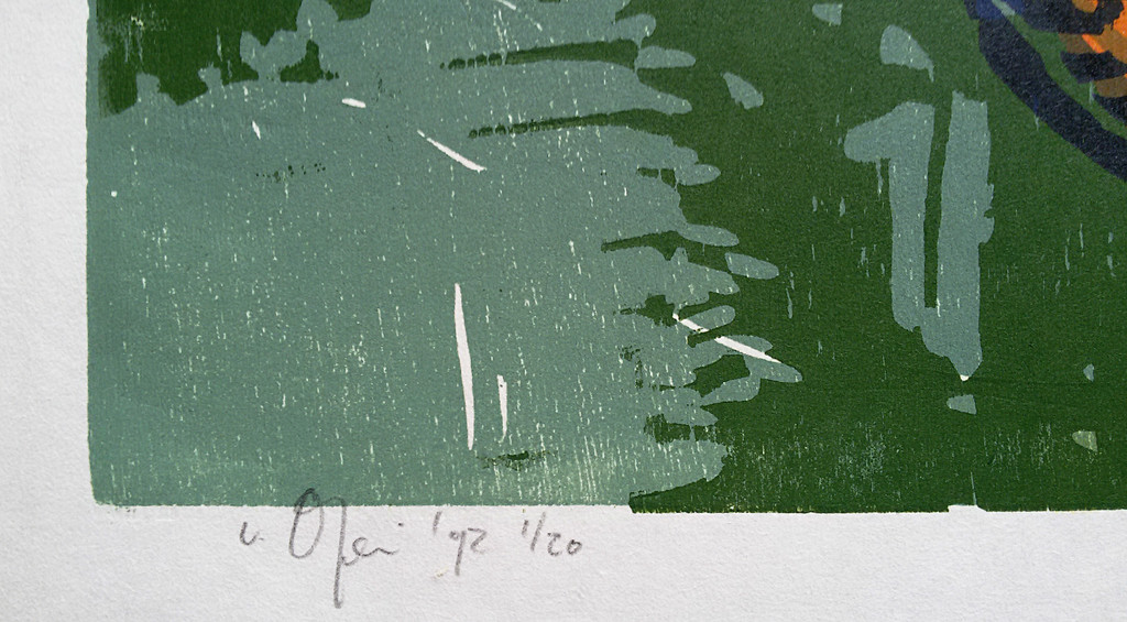 Vincent van Ojen - Stilleven, houtsnede kopen? Bied vanaf 50!