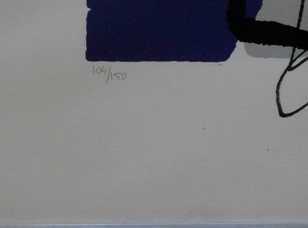 Herman Brood - grote ingelijste zeefdruk: True Love kopen? Bied vanaf 375!