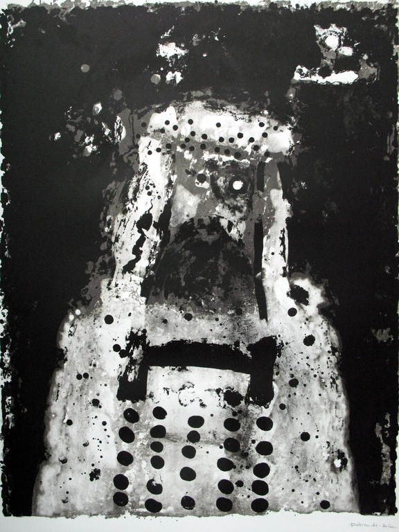 JEF DIEDEREN - abstract werk - GESIGNEERD verkocht voor € 200!