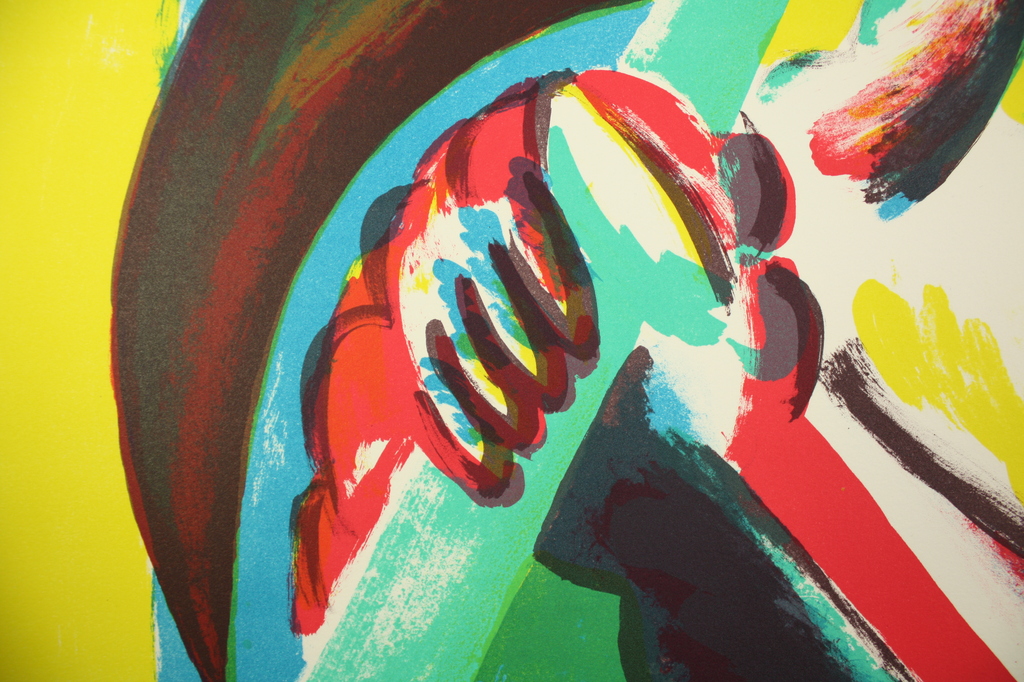 Jorg Remé, kleurenlitho, 1989 kopen? Bied vanaf 49!