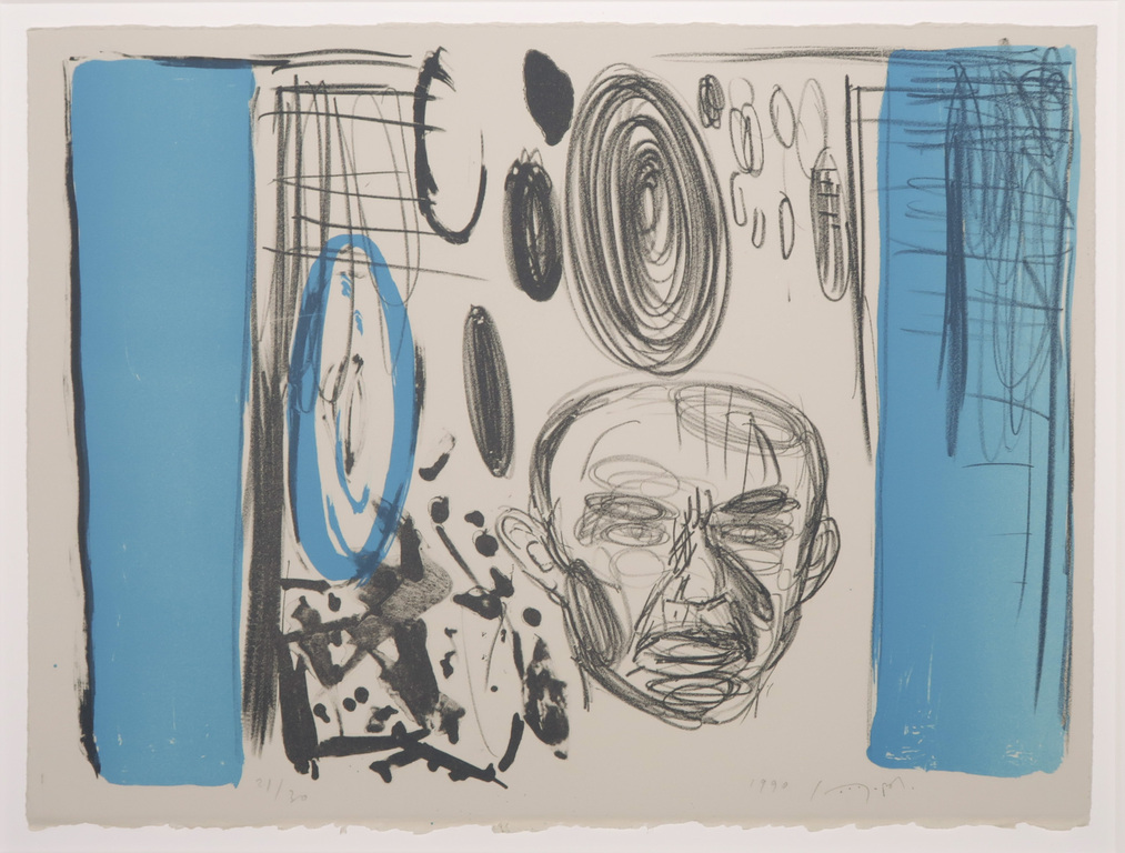 Jan van der Pol: Litho, Zonder titel verkocht voor € 65!