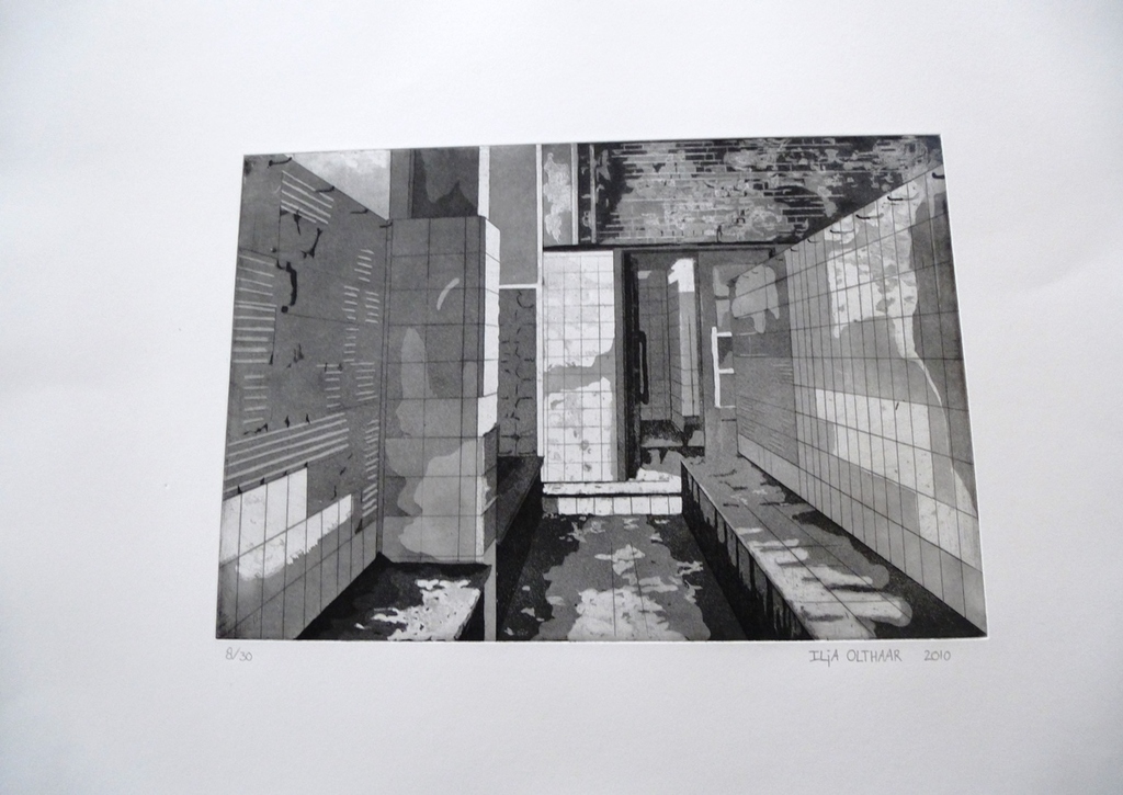 Ilja Olthaar, lijnets/aquatint, 2010, handgesigneerd en genummerd, oplage 30 stuks kopen? Bied vanaf 75!