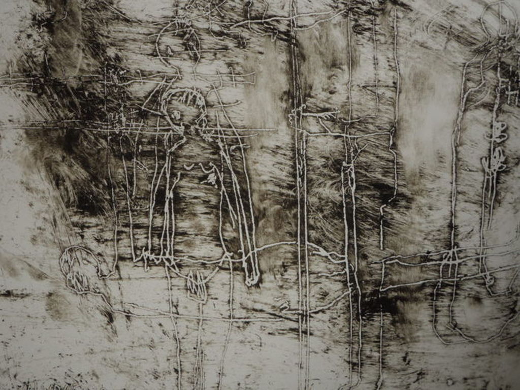 Anton Heyboer - Etching - Erotic Composition - Signed-1951 - 1/1 EDITION kopen? Bied vanaf 100!