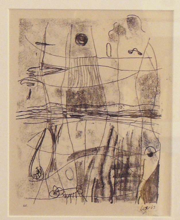 Wobbe Alkema, litho, monotype kopen? Bied vanaf 185!