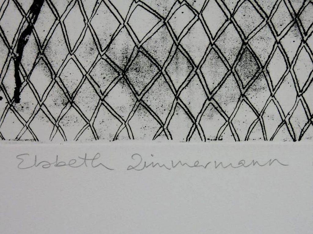 Elsbeth Zimmerman: Lot met 15 etsen en aquatint, Fear of elephants kopen? Bied vanaf 1!