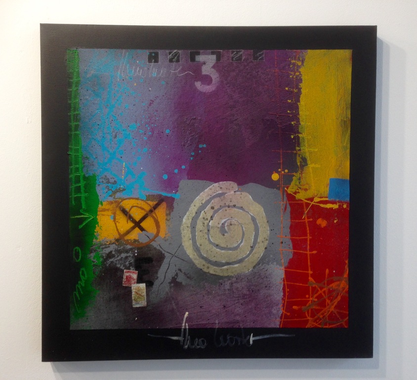 Theo koster, schilderij, spinning around kopen? Bied vanaf 1!