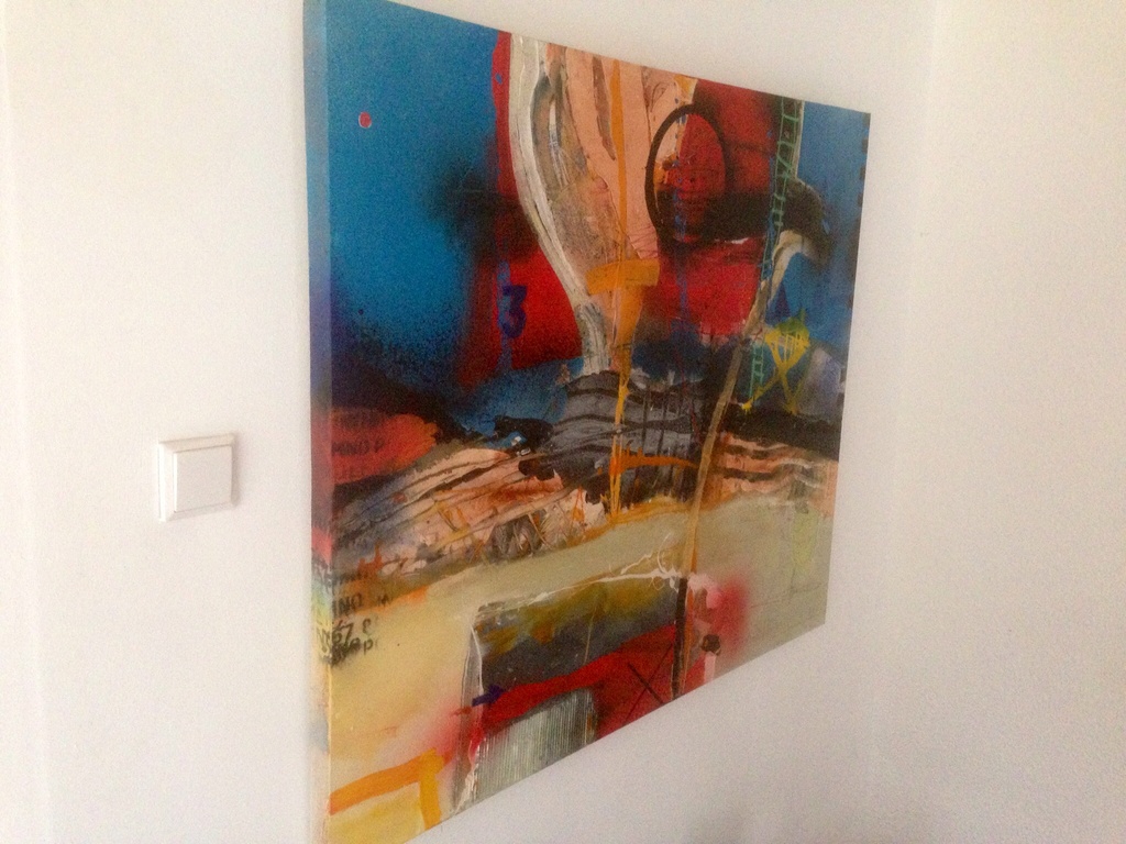 Uniek gezamenlijk schilderij , door theo koster en kantcho kanev . kopen? Bied vanaf 1!