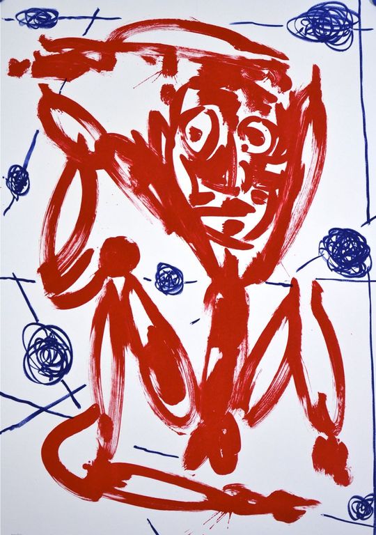 Alphons Freymuth: Litho. Money verkocht voor € 100!